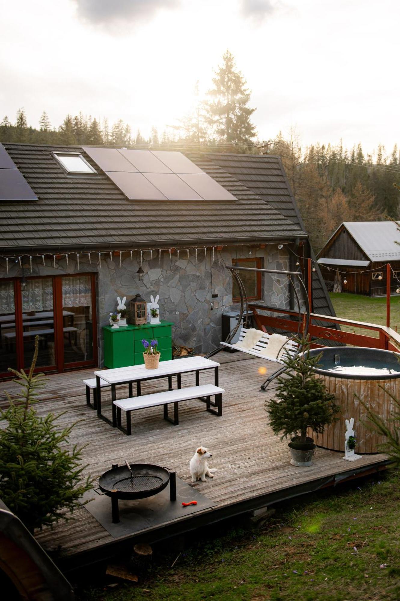 Apartament Gorski U Papierzy Sauna, Jacuzzi, Spa Witow  Exterior photo